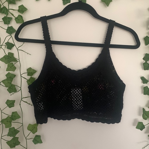 This is a crochet top. It’s in a size medium. - Picture 2 of 3